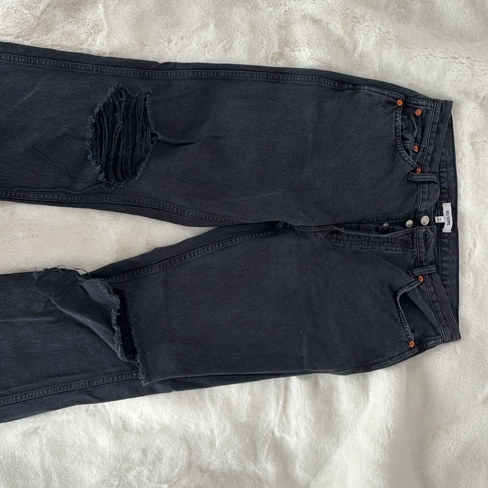 RE/DONE High Rise Rigid Loose Jean - Picture 7 of 8